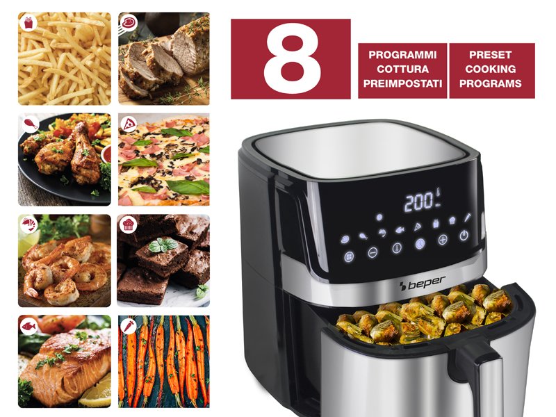Beper Digital Air Fryer, 7L
