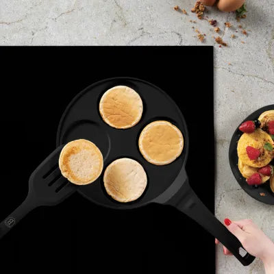 Berlinger Haus Black Rose Collection 4-Hole Pancake Pan 26 cm – view 3