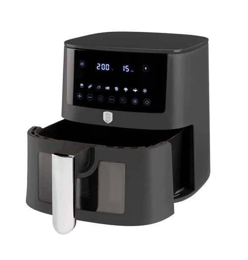 Berlinger Haus 8L Air Fryer 1650W Visible Window Anthracite BH9609