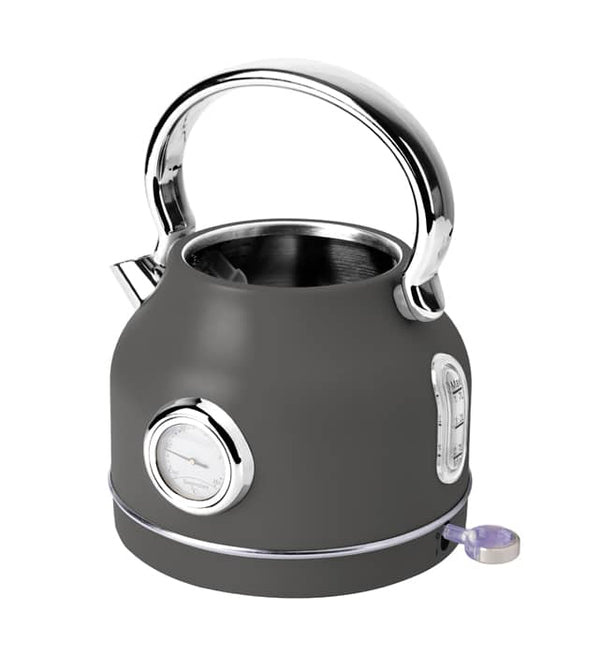 Berlinger Haus Electric Kettle 1.7L 2200W Built-In Thermometer Matt Anthracite BH-9641