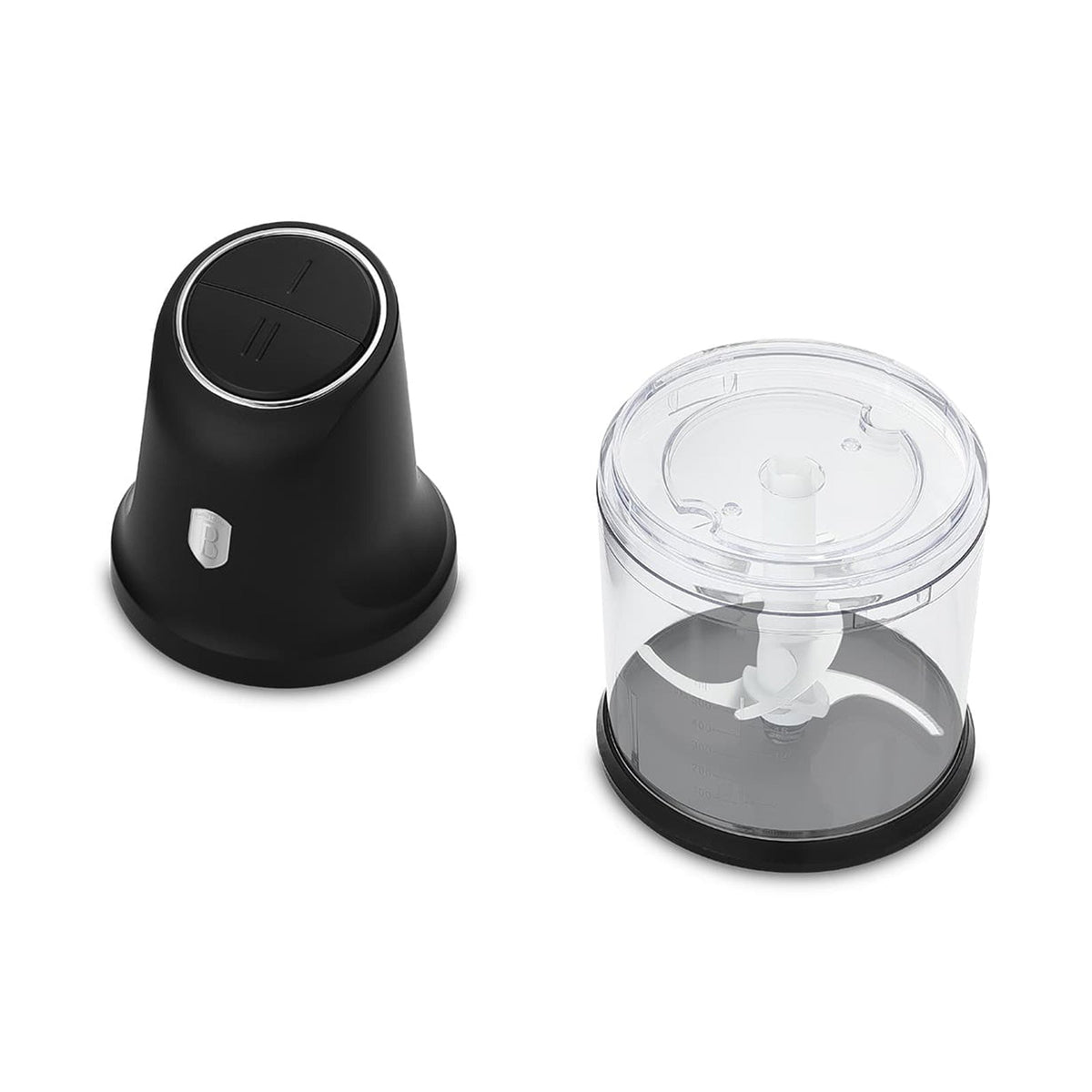 Berlinger Haus Black Matt Collection Chopper 2-in-1 300W – Matte Black – view 2