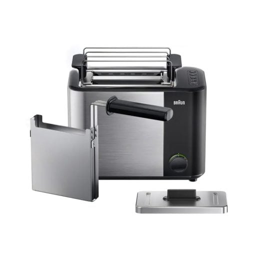Braun Black & Stainless-Steel Toaster HT5015