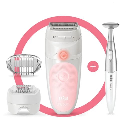 Braun Ses5-820 Silk-Epil 5 Epilator For Women With 3In1 Trimmer
