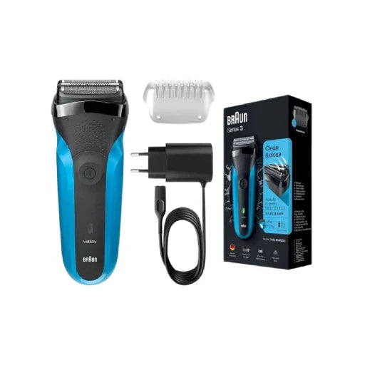 Braun Black & Blue Shaver 310