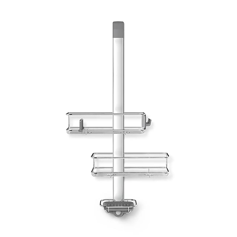 SimpleHuman Over Door Shower Caddy BT1101 Stainless Steel Aluminum