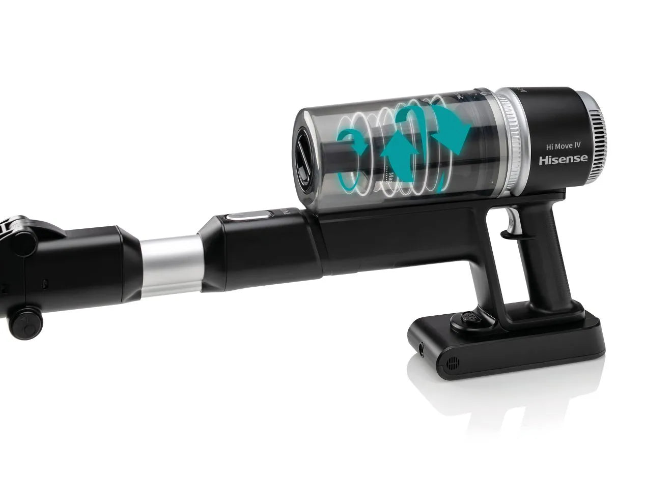 Hisense Cordless Vacuum Cleaner Bagless, Li-Ion Battery, 2-in-1