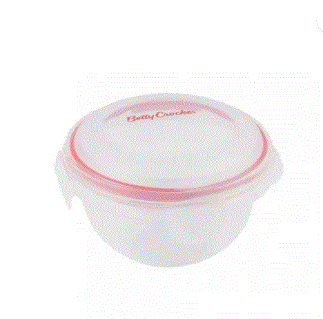 Betty Crocker Round Food Storage Container 330 ml – Red