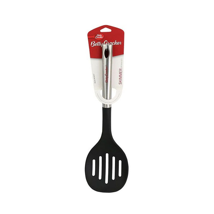Betty Crocker Round Turner 35 cm – Nylon, Stainless Steel Handle