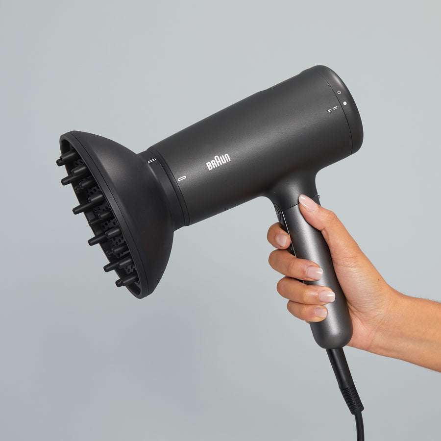 Braun Hairdryer Hd4.2 Hair Dryer 2100W Brhd425Sde - Electro Black