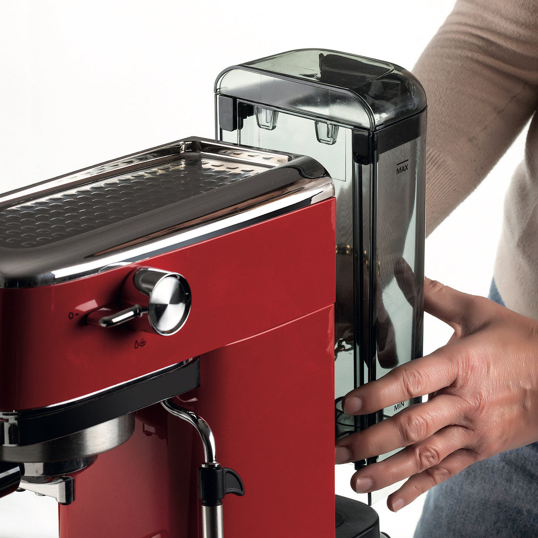 Ariete Moderna Metal Espresso Maker – 15 Bar, 1300W