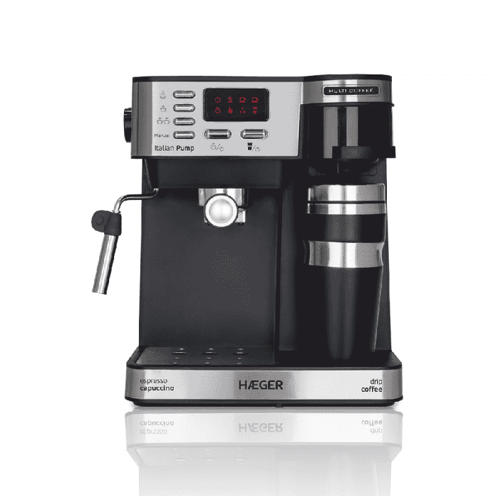 HÆGER Espresso Coffee Machine and Drip Coffee Multi Coffee