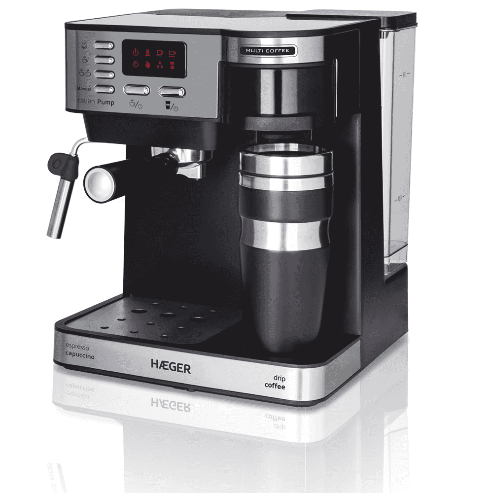 HÆGER Espresso Coffee Machine and Drip Coffee Multi Coffee