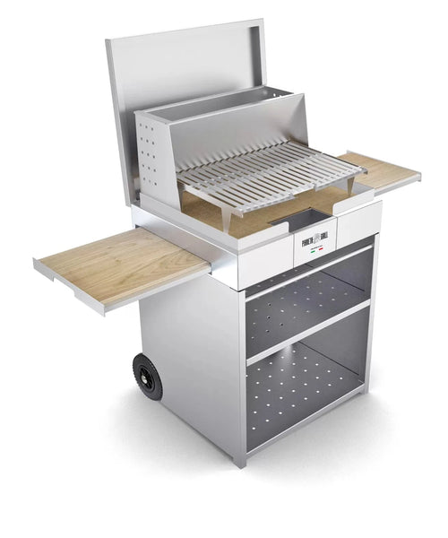 Pianeta Grill CUBO Wood-Fired BBQ - Stainless Steel