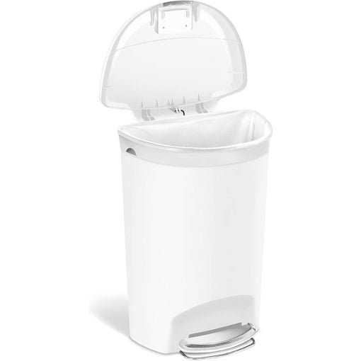 SimpleHuman 50L Kitchen Step Soft-Close Lid Trash Can