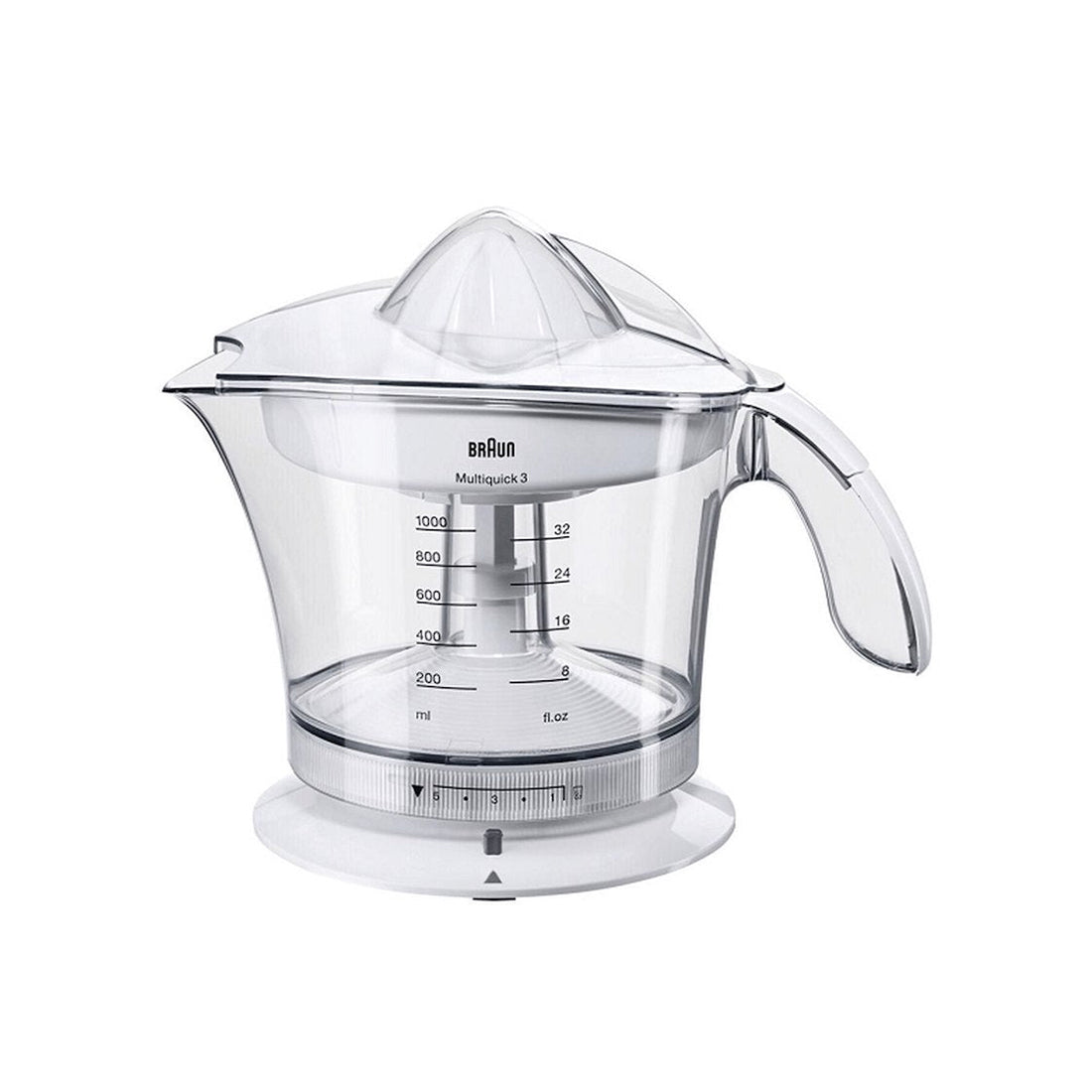 Braun Citrus Juicer Mpz9 20W Adjustable Pulp Control White Multiquick New Box
