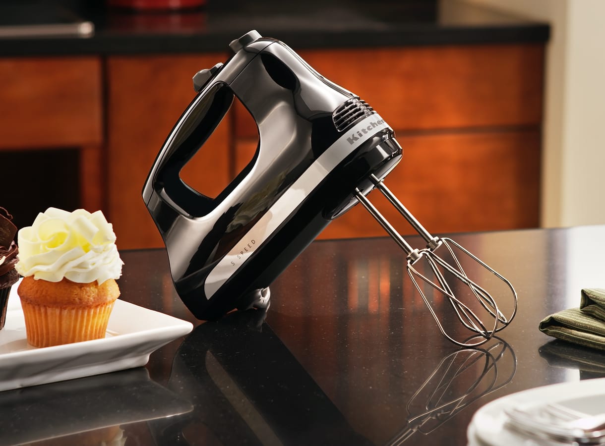 KitchenAid 5 Speed Hand Mixer Onyx Black