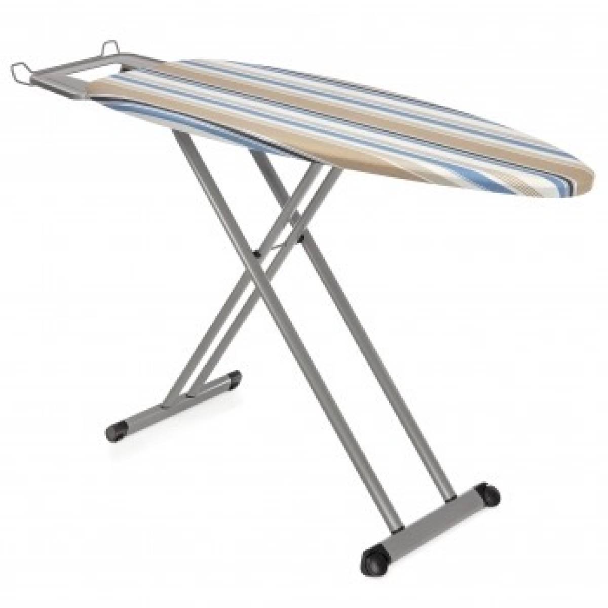 Afer Solid Silver Ironing Board – 130×47 cm, Stable Metal Frame