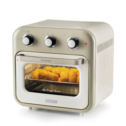 Ariete Vintage Air Fryer Oven 16L 1400W Rotisserie Healthy Fryer Retro