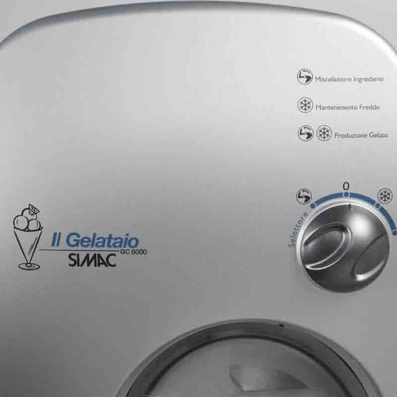 DeLonghi Ice Cream Maker DKI-ICK6000S Gelataio BuiltIn Compressor 1.2L