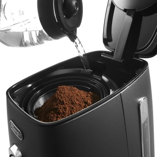 De'Longhi Distinta Moments Drip Coffee Maker 10-Cup Bronze Aroma Function
