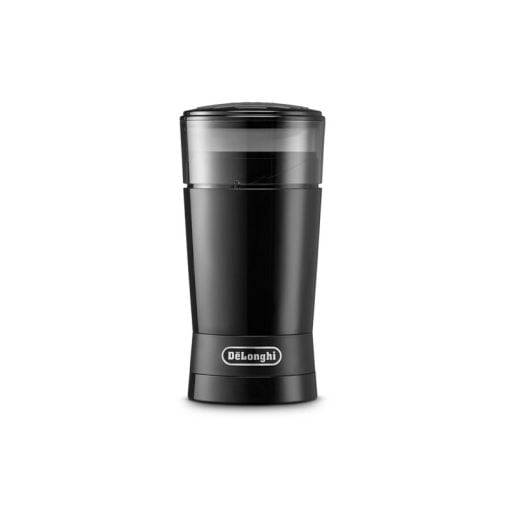 DeLonghi Coffee Grinder KG200 Blade Mechanism PushToGrind CleaningBrush