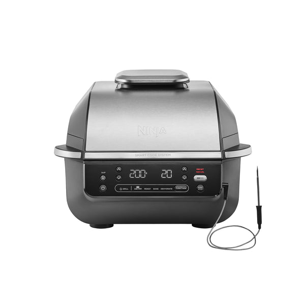 Ninja Foodi Smart 5-in-1 Grill and Air Fryer with Digital Probe 5.7L