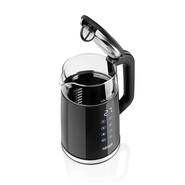 HAEGER Digiglass Digital Electric Kettle 1.7L 2200W Double-Wall Glass EK-DIG.028A