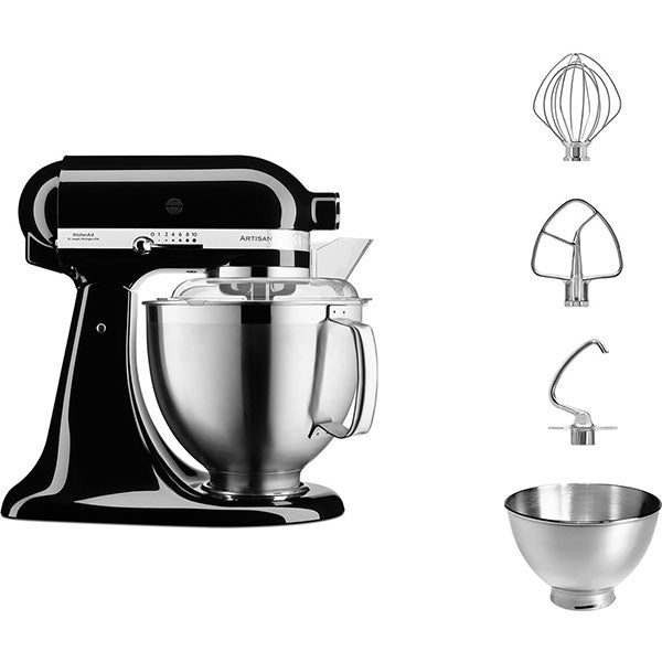 KitchenAid Artisan Tilt-Head Stand Mixer 4.8L – Onyx Black