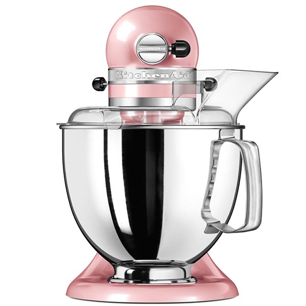 KitchenAid Artisan Tilt-Head Stand Mixer – 4.8L Premium Set (Silk Pink)