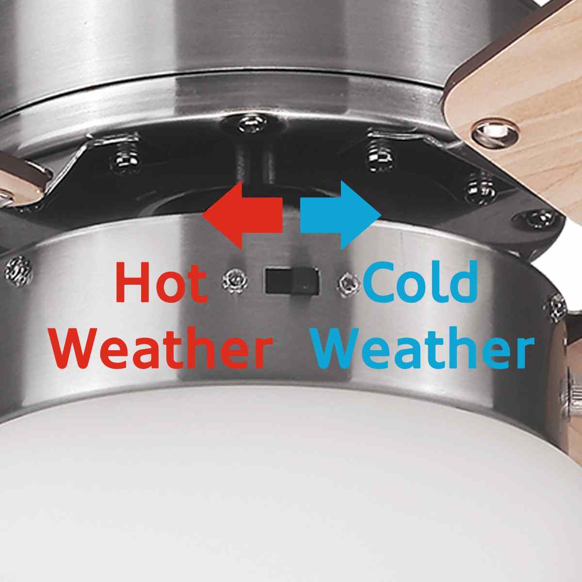 HAEGER Ceiling Fan Cozy Fan 50W, 107 cm, 3 Speeds