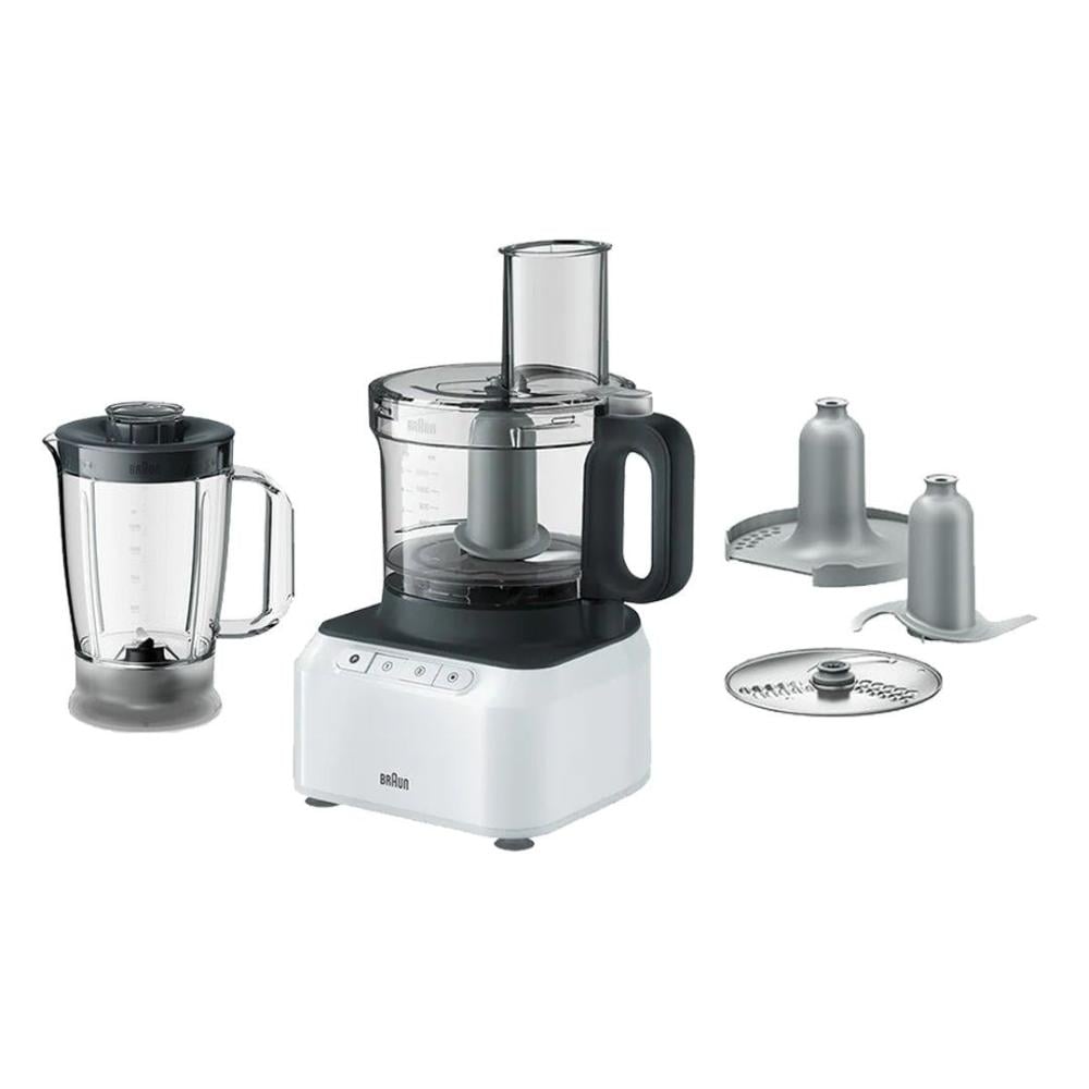 Braun Pureease Food Processor White 800 Watt
