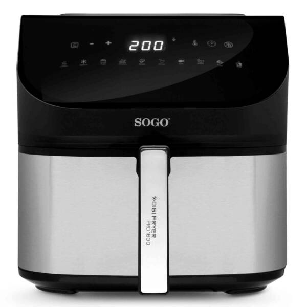 Sogo SS-10875 DigiFryer Pro 1700 Air Fryer - 8L Capacity