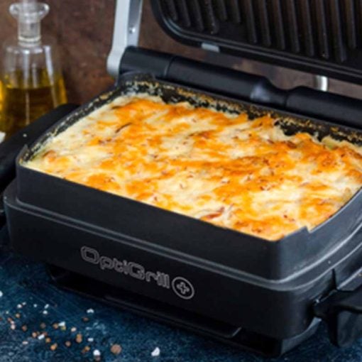 Tefal GC715D28 OptiGrill+ & Bake Intelligent Grill – 2000W