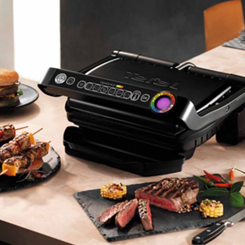 Tefal GC715D28 OptiGrill+ & Bake Intelligent Grill – 2000W