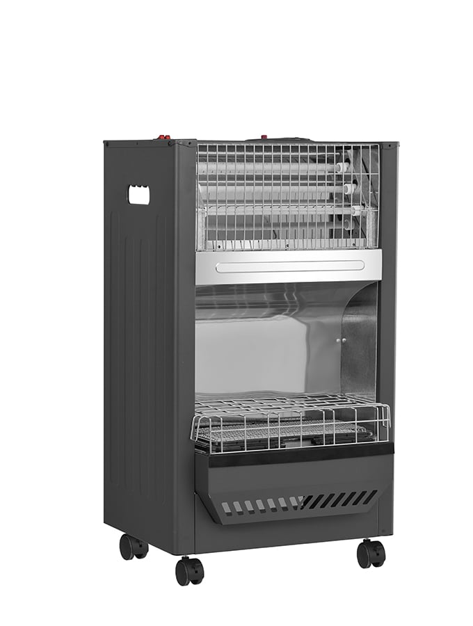 Campomatic GH5EBL Gas Heater – Infrared Heating, Black