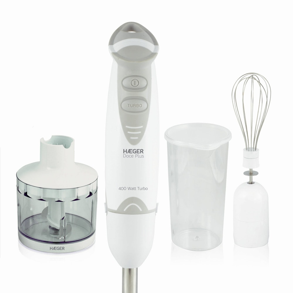 Haeger, Hand Blender Doce Plus 400W, Accessories Included,