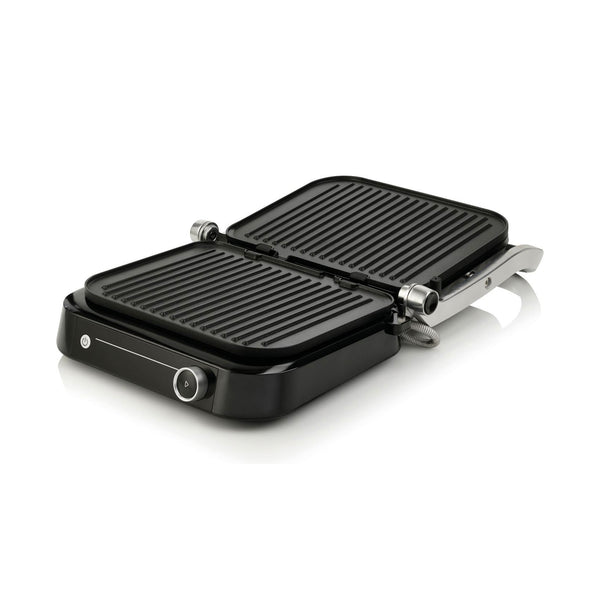 Hisense Electric Grill 2100W Smart Control 7 Programs Removable Plates Inox