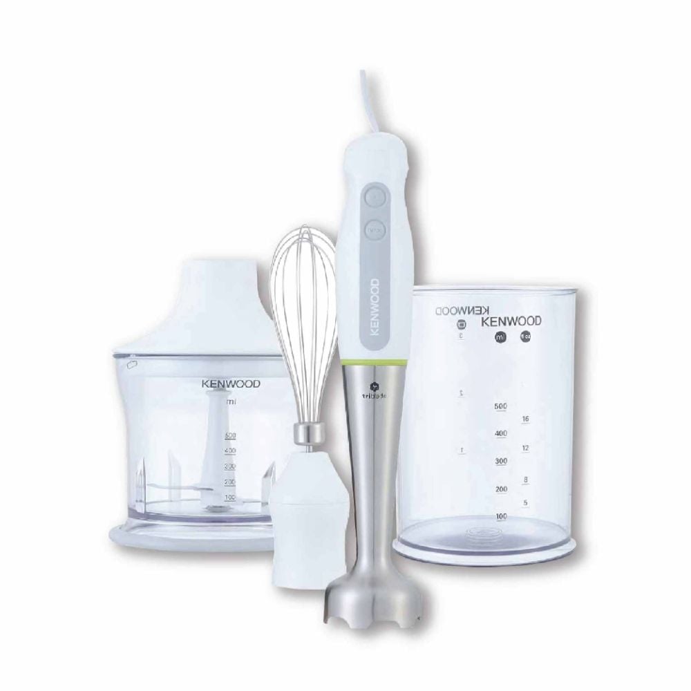 Kenwood Hand Blender Tri Blades 600W White