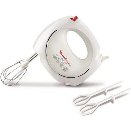 Moulinex Quick Mix Hand Mixer 200 W (5 Speeds, 2 Whisk Sets)