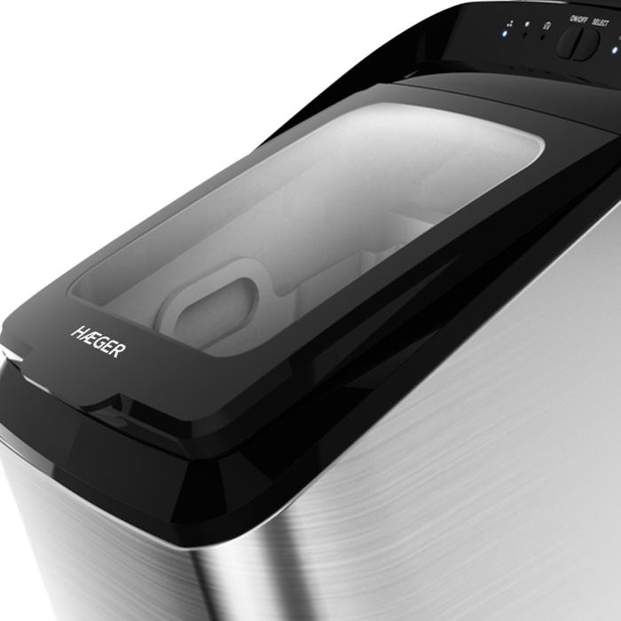 HAEGER Semi-professional Ice Maker Frozen Pro Stainless Steel 15kg