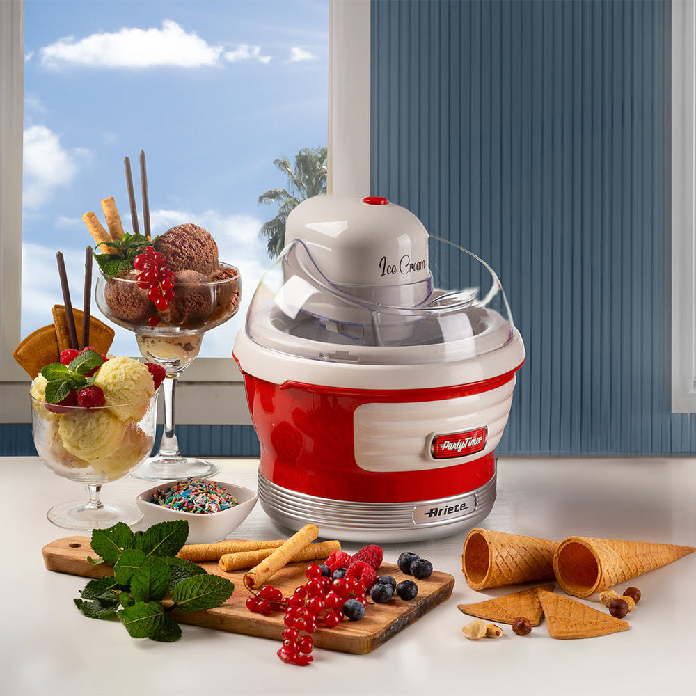 Ariete Ice Cream Maker – 12W, Home Ice Cream Machine