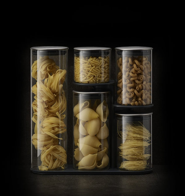 Joseph Joseph Podium Stainless-Steel Storage Container Set