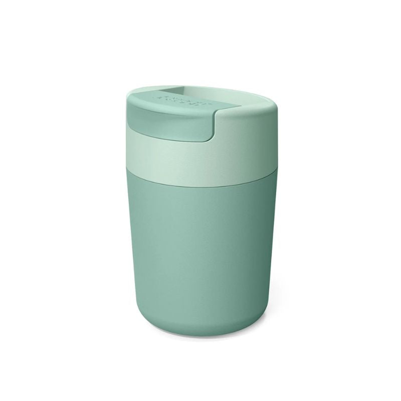 Joseph Joseph Sipp travel mug 340ml green