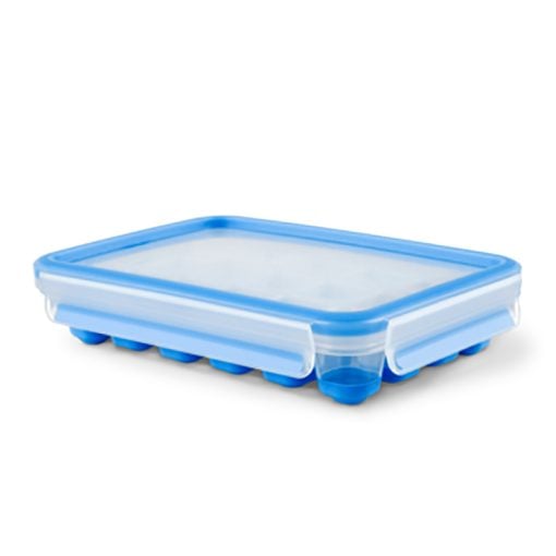 Tefal MasterSeal Ice Box 24 Cubes Leak-Proof Lid Flexible Base Ice Cube Tray
