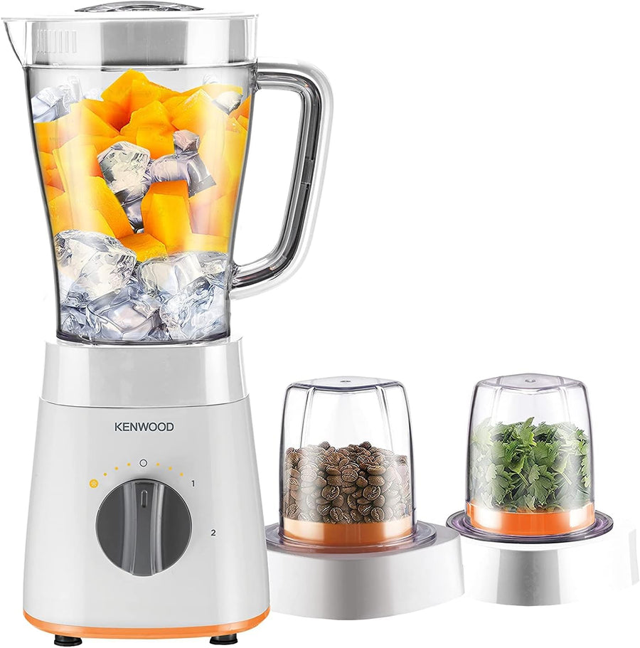 Kenwood Jug Blender BLP15.150WH 500W 2.0L With Grinder Mill White