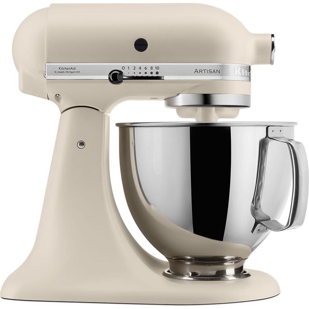 Kitchenaid Artisan 4.8L Pastry Robot, Tilt Head Stand Mixer - Fresh Linen