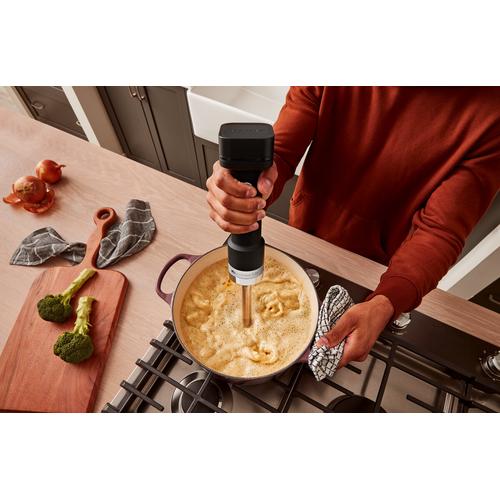 KitchenAid Go Cordless Hand Blender – Matte Black (Battery Included)
