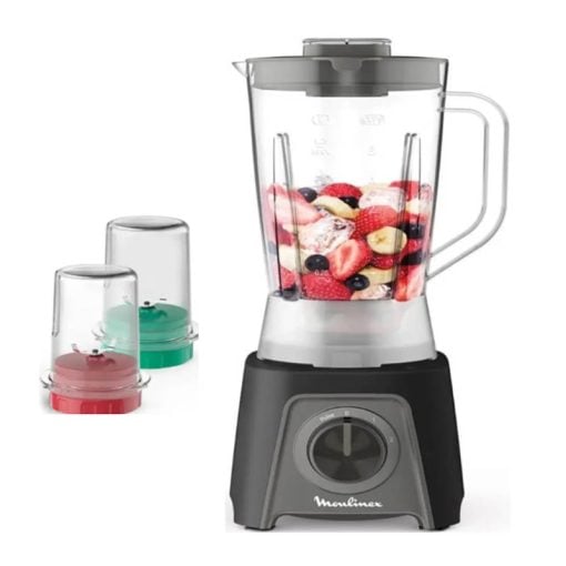 Moulinex Blendeo+ Blender with 2 Speed Settings, 2 Jars & 2 Accessories