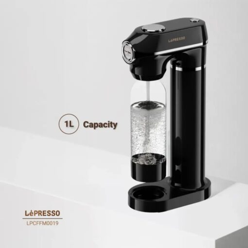 Lepresso Carbonator Instant Sparkling Water Maker 1L