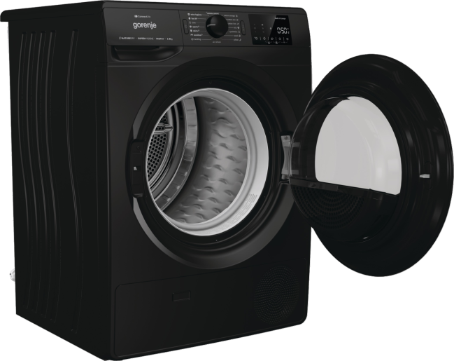 Gorenje Dryer Condenser 8Kg Heat Pump Wifi Black